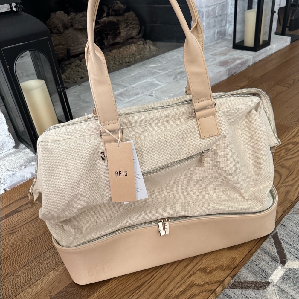 BEIS Beige and Cream Women's Bag
